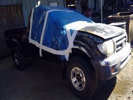 2000 TOYOTA TACOMA, BLACK, SR5 MODEL, PRE-RUNNER, EXTD CAB, 3.4L, AT.Z25203
